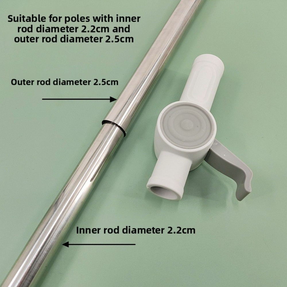 2PCS Universal Spin Mop Telesc - Fishing Rod Telescopic ulasan dan harga
