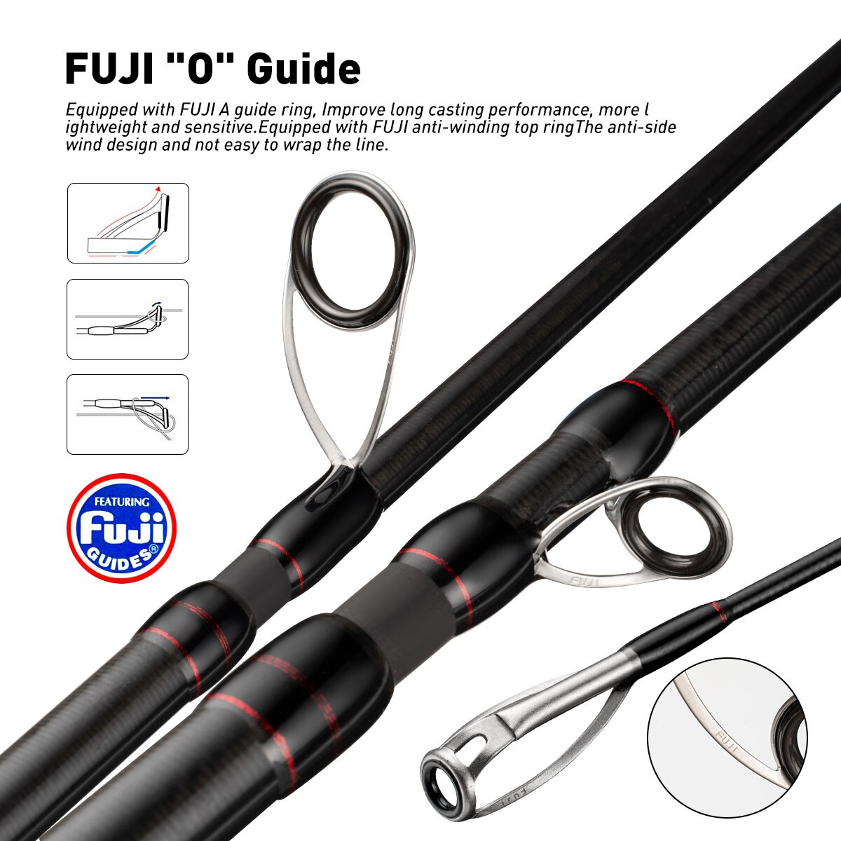 Fishing Rod 6 Section Casting  - Fishing Rod Surf ulasan dan harga