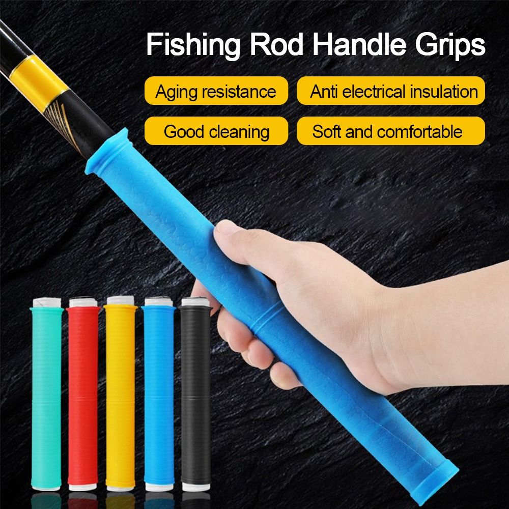 Silicone Fishing Rod Handle Wr - Fishing Rod Case ulasan dan harga